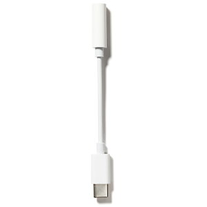 USB Type-C to 3.5mm 4 ۥü Ѵץ饰 5.5cm ۥ磻 ACP-01 WH