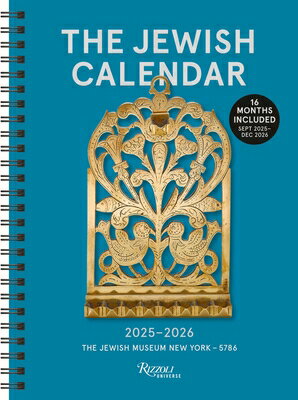 The Jewish Calendar 2025-2026 (5786) 16-Month Planner Calendar JEWISH CAL 2025-2026 (5786) 16 [ The Jewish Museum New York ]