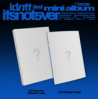 ※本商品のジャケットは2種(Chrome Heart ver./ Lit Heart ver.)での展開ですが、メーカーからランダムに入荷するためジャケットの絵柄をお選びいただくことはできません。予めご了承くださいませ。
※複数点ご購入の場合は絵柄が重複する場合がございます。

idntt（アイデンティティ）が3rdミニ・アルバムでカムバック！

【封入特典(Chrome Heart ver.)】
フォトブック(180x260mm/104p/1冊)
IDフォトカード(35x45mm/A ver: 20種中ランダム1枚+B ver: 20種中ランダム1枚/計2枚)
折り込みポスター(390x100mm/1枚)
イベントオブジェクト(55x85mm/20種中ランダム1枚)

【封入特典(Lit Heart ver.)】
フォトブック(165x240mm/88p/1種)
2カットフォト(55x150mm/20種中ランダム1枚)
折り込みポスター(440x300mm/1種)
イベントオブジェクト(55x85mm/20種中ランダム1枚)

(メーカー・インフォメーションより)
Powered by HMV