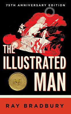 Classic Bradbury, this collection of tales offers images that are as keen as a tattooist's needle and as colorful as the inks that stain the body. Featuring a new Introduction, "The Illustrated Man" presents 18 startling visions of humankind's destiny, unfolding across a canvas of decorated skin.
『刺青の男』（ハヤカワ文庫）「刺青の男」の全身に彫られた刺青が動き出して18の物語を演ずる。各物語は未来世界を描いたものであろうと思われ、全体的にディストピア的な雰囲気を持つ文明批判的なオムニバス。