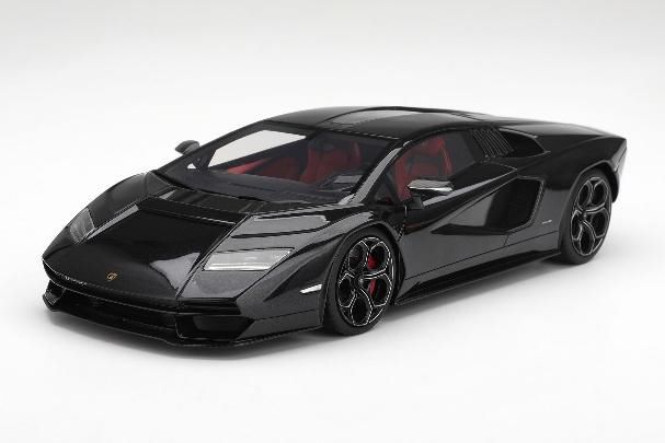 TOP SPEED 1/18 ランボルギーニ カウンタック LPI 800-4 Nero Maia(ブラック) 【TS0440】 (ミニカー)