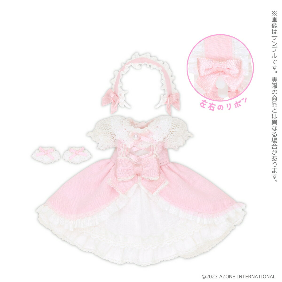 1/12 ピコニーモ用ウェア SugaryCouture「1/12 ピコP Dreaming Baby set」 ピンク 【PPC027-PNK】 (ドール)