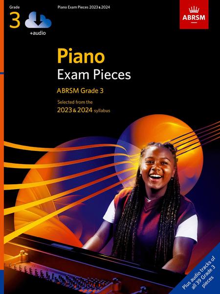 【輸入楽譜】英国王立音楽検定 ピアノ課題曲選集(ABRSM)曲集、2023-2024 グレード 3: オーディオ・オンライン・アクセスコード付