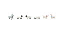 情景コレクション ザ・動物107 牧場の羊・ヤギ 【328193】 (鉄道模型 コレクション)