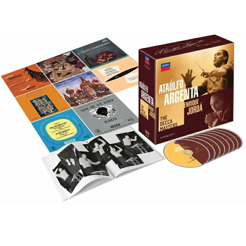 【輸入盤】アタウルフォ・アルヘンタ、エンリケ・ホルダ／デッカ・マスターズ（20CD）