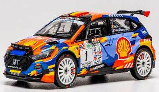 IXO 1/43 ヒョンデ i20 N Rally2 2025年 ヴァンス地方ラリー #1 M.Wydaeghe/F.Haut-Labourdette 【RAM1021】 (ミニカー)