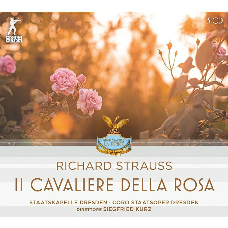 シュトラウス、リヒャルト（1864ー1949）Richard Strauss R. Strauss 発売日：2025年11月07日 予約締切日：2025年11月03日 Der Rosenkavalier : Siegfried Kurz / Staatskapelle Dresden, Ingeborg Zobel, Ute TrekelーBurckhardt, etc. (1982) (3CD) JAN：4260193298202 2929820MMB Mondo Musica *cl* CD クラシック 歌劇・オペラ 輸入盤