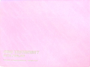 新約聖書詩編つき（ピンク）