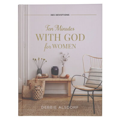 Devotional 10 Minutes with God for Women Hardcover DEVO 10 MINUTES W/GOD FOR WOME [ Christian Art Gifts ]