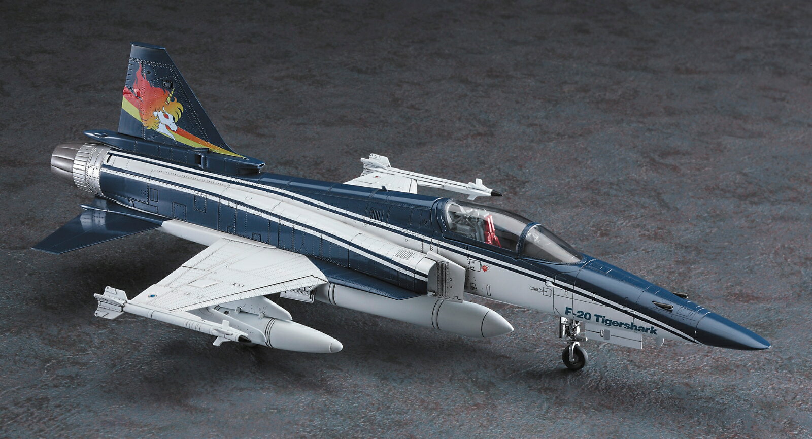 1/48 『エリア88』 F-20 タイガーシャーク “風間 真” 【64820】 (プラモデル)