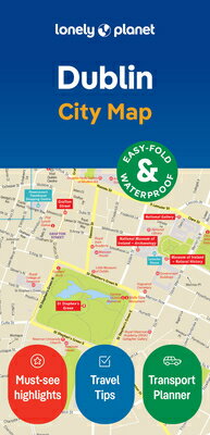 Lonely Planet Dublin City Map MAP-LONELY PLANET DUBLIN CITY （Map） [ Lonely Planet ]