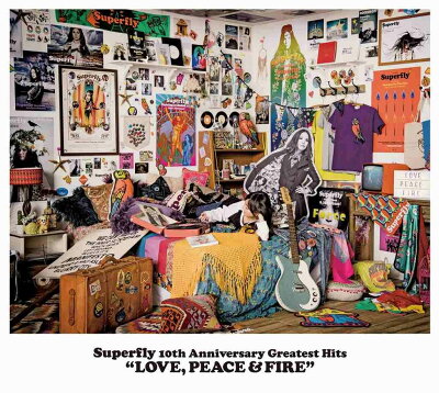 Superfly 10th Anniversary Greatest Hits 「LOVE, PEACE & FIRE」 (通常盤 3CD)