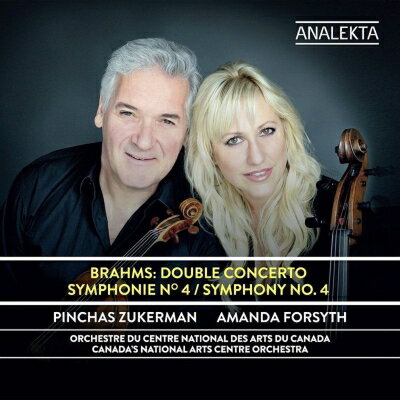【輸入盤】交響曲第4番、二重協奏曲 ズッカーマン&カナダ・ナショナル・アーツ・センター管弦楽団、アマンダ・フォーサイス