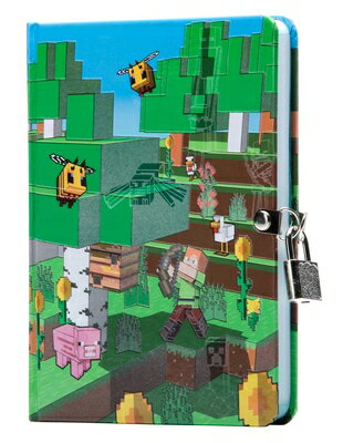 Minecraft: Mobs Glow-In-The-Dark Lock & Key Diary MINECRAFT MOBS GLOW-IN-THE-DAR （Gaming） [ Insights ]