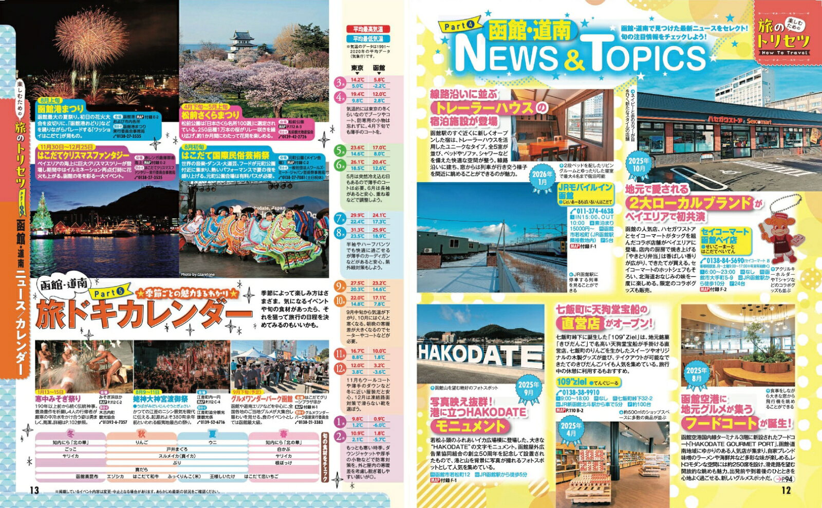 まっぷる 函館 五稜郭・大沼・松前・江差'27 （まっぷるマガジン） [ 昭文社 旅行ガイドブック 編集部 ] book-21837530 楽天ブックス サンプル画像3