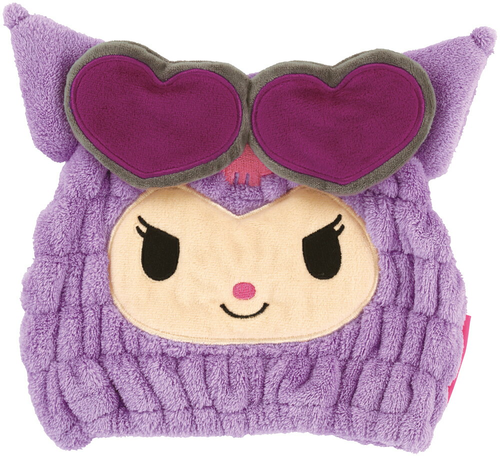 サンリオ　クロミ 日焼け　タオルキャップ 吸水 速乾 キャラクター ヘアキャップ