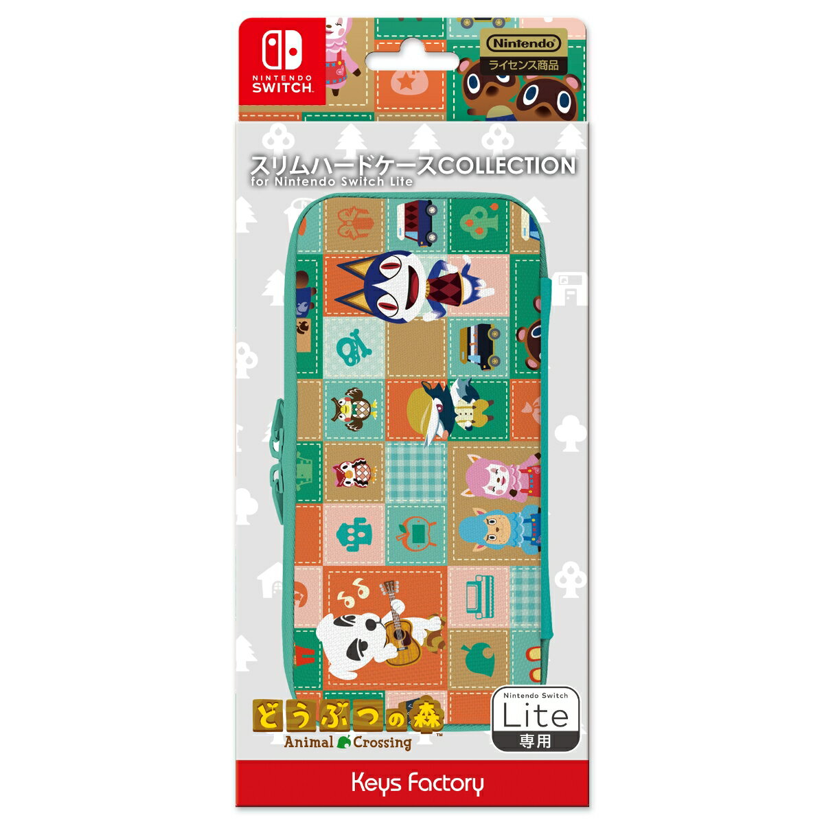 SLIM HARD CASE COLLECTION for Nintendo Switch Lite どうぶつの森の画像