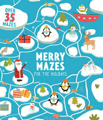 Merry Mazes for the Holidays: Level 2 MERRY MAZES FOR THE HOLIDAYS （Clever Mazes） [ Inna Anikeeva ]