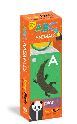 ABC Animals: Smartflash Cards for Curious Kids FLSH CARD-ABC ANIMALS （Smartflash: Cards for Curious Kids） [ Duopress Labs ]