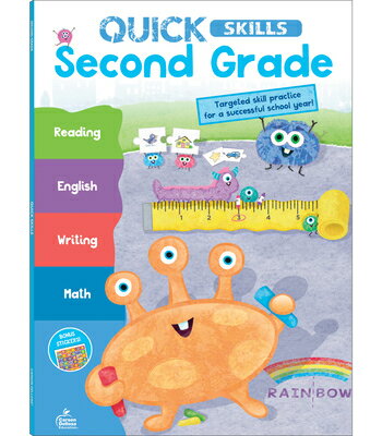 Quick Skills Second Grade Workbook QUICK SKILLS 2ND GRD WORKBK （Quick Skills） Carson Dellosa Education