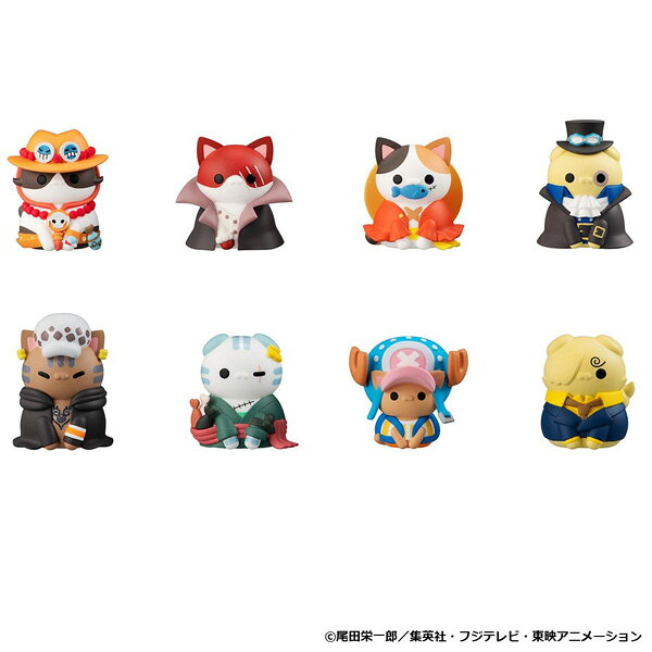 MEGA CAT PROJECT 『ONE PIECE』 ニャンピースニャーン！ 海賊王におれはなるニャン！【再販】 (BOX) (彩色済みフィギュア)