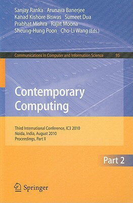 This volume constitutes the refereed proceedings of the Third International Conference on Contemporary Computing, IC3 2010, held in Noida, India, in August 2010.