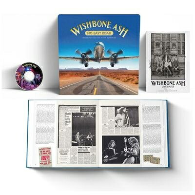 【輸入盤】No Easy Road: Wishbone Ash Live In The Seventies (CD＋Coffee Table Book)【限定盤】
