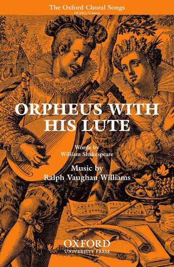 【輸入楽譜】ヴォーン=ウィリアムズ, Ralph: 竪琴を持ったオルフェウスは