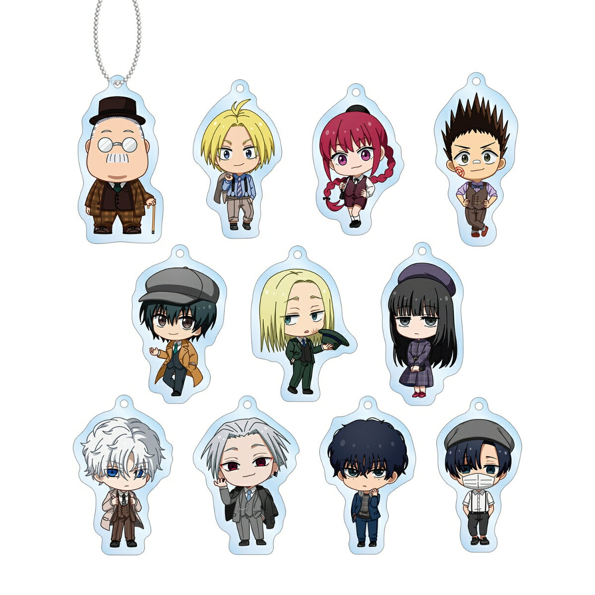 TVアニメ『SAKAMOTO DAYS』トレーディング ちびキャラ 英国風ver. アクリルキーホルダー(BOX＝11入)