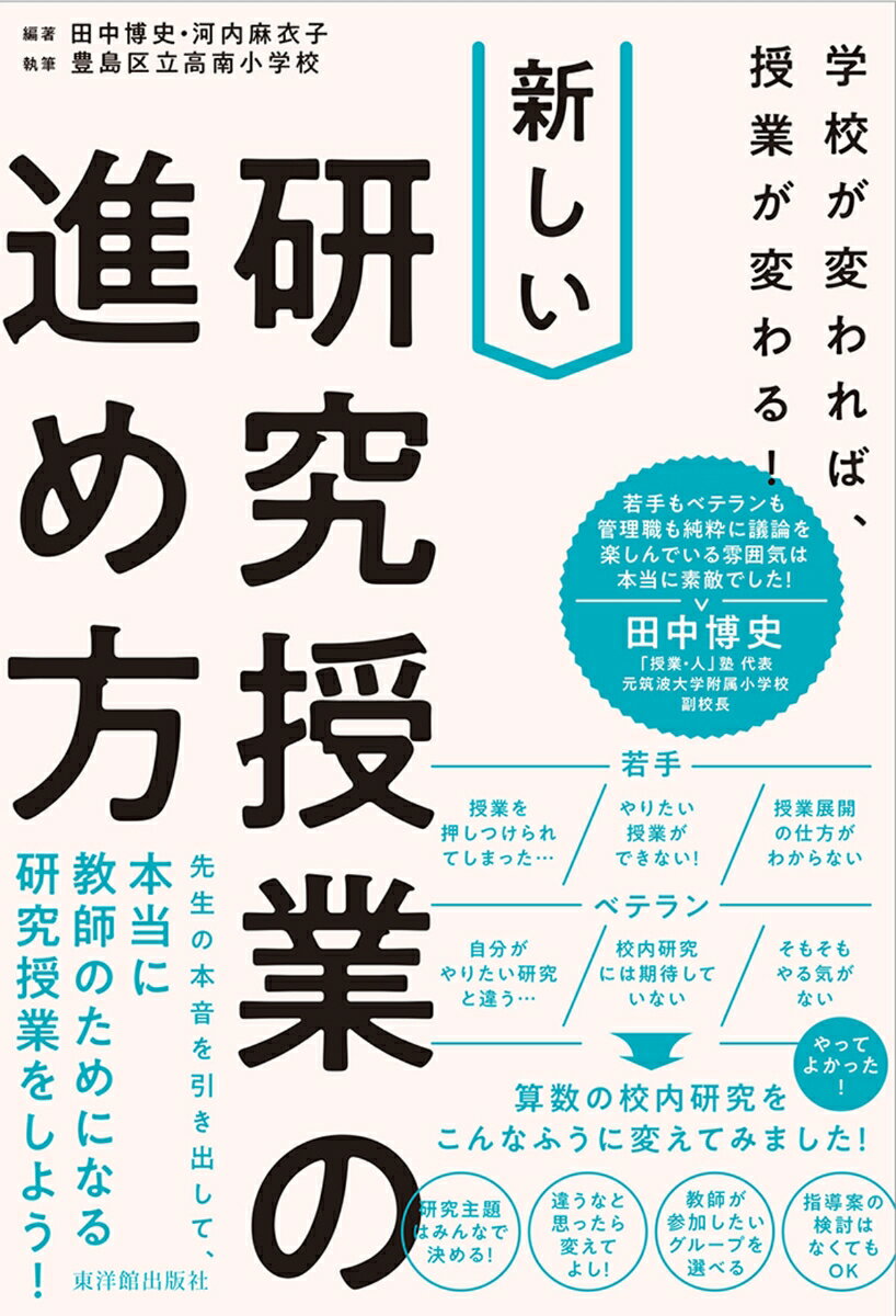 学校が変われば、授業が変わる！ 新しい研究授業の進め方 [ 田中博史 ]のサムネイル