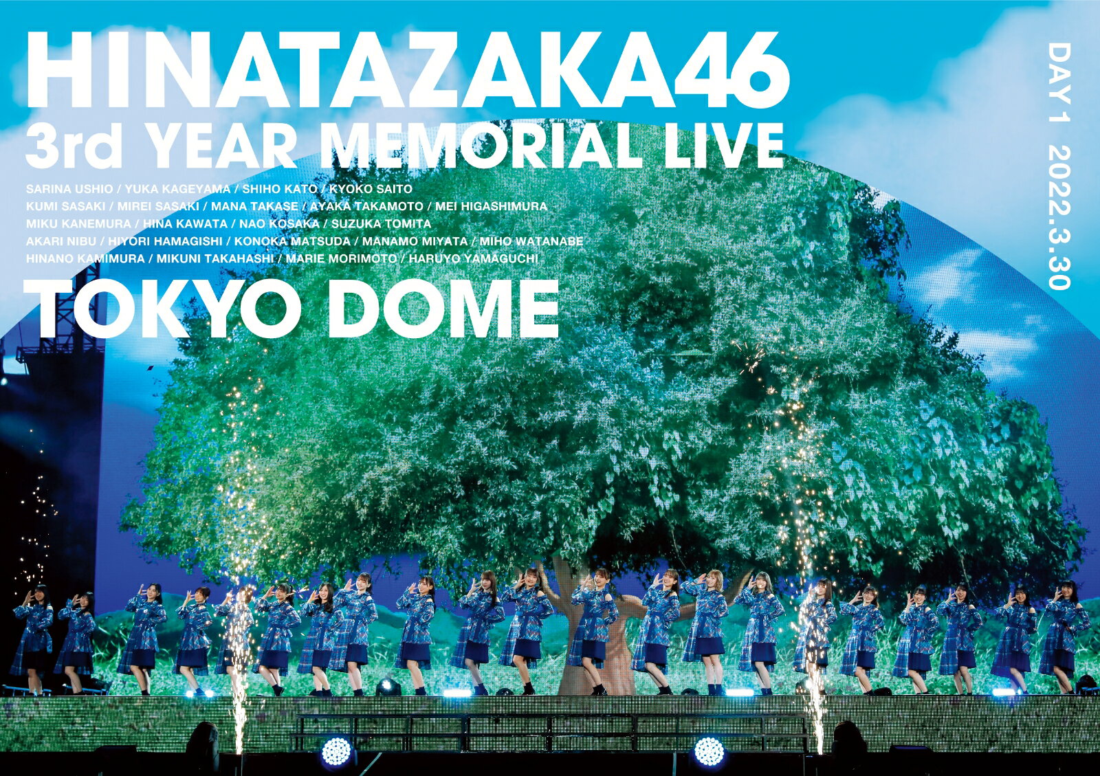 日向坂46 3周年記念MEMORIAL LIVE 〜3回目のひな誕祭〜 in 東京ドーム -DAY1-(通常盤DVD)