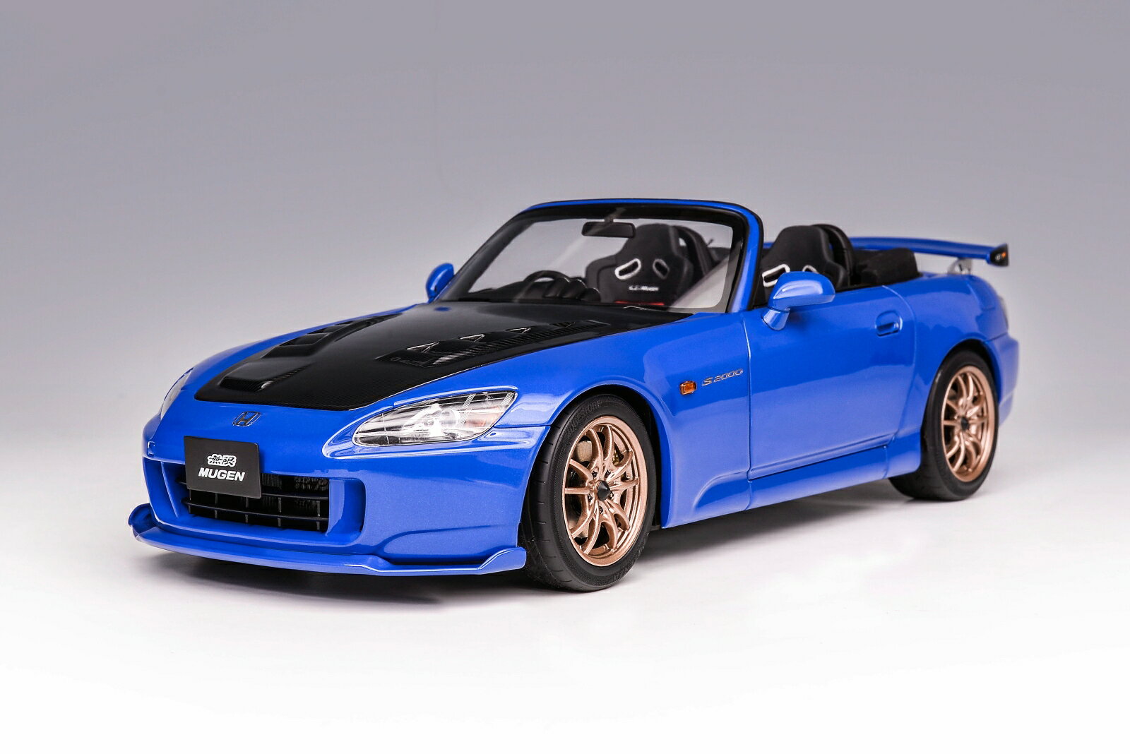 MOTORHELIX 1/18 Honda S2000 (AP2) 無限 MUGEN Apex Blue 【M85121】 (ミニカー)...