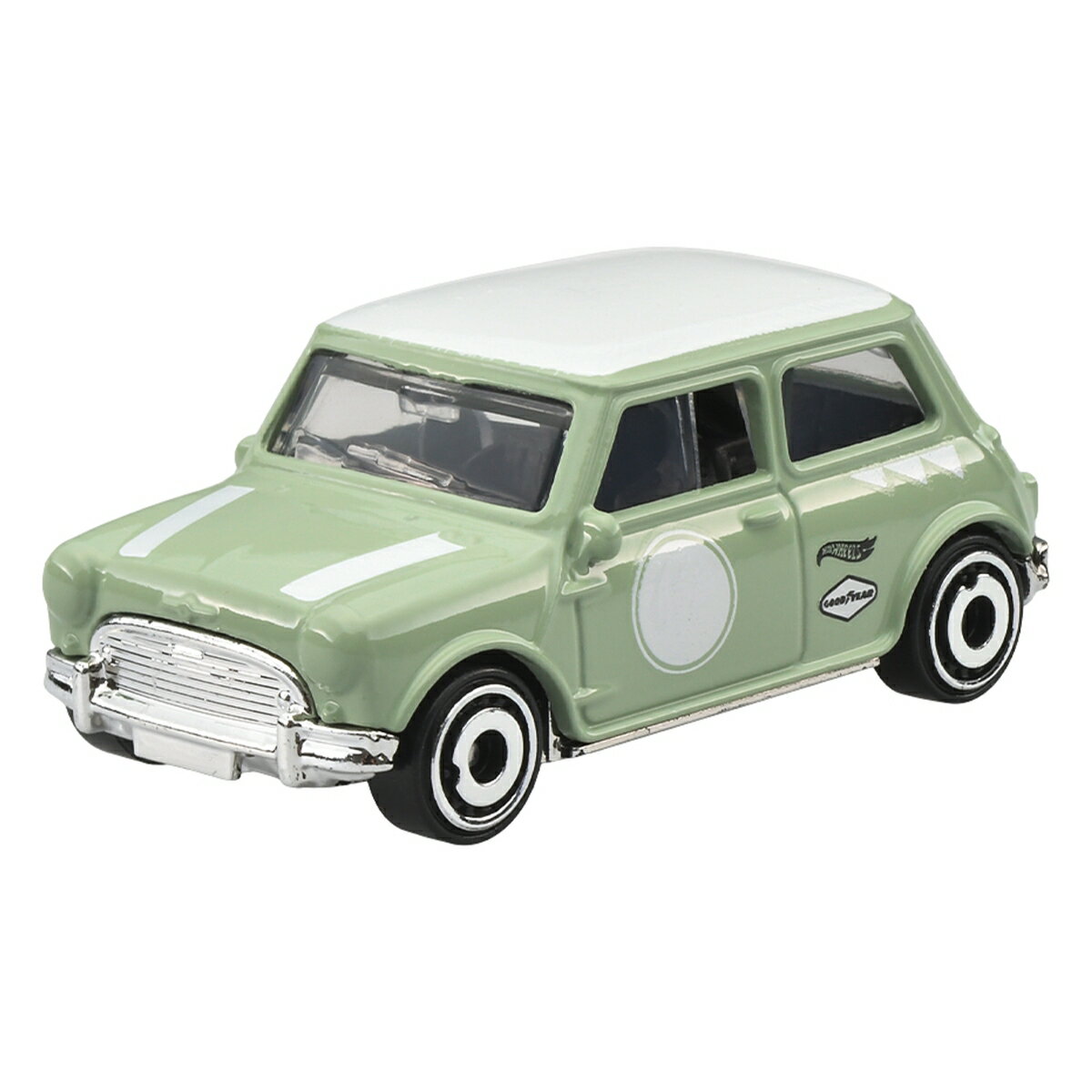 ホットウィール(Hot Wheels)　ベーシックカー オースティン ミニクーパーS 乗り物おもちゃ ミニカー 3歳から ライトグリーン JMX34 2