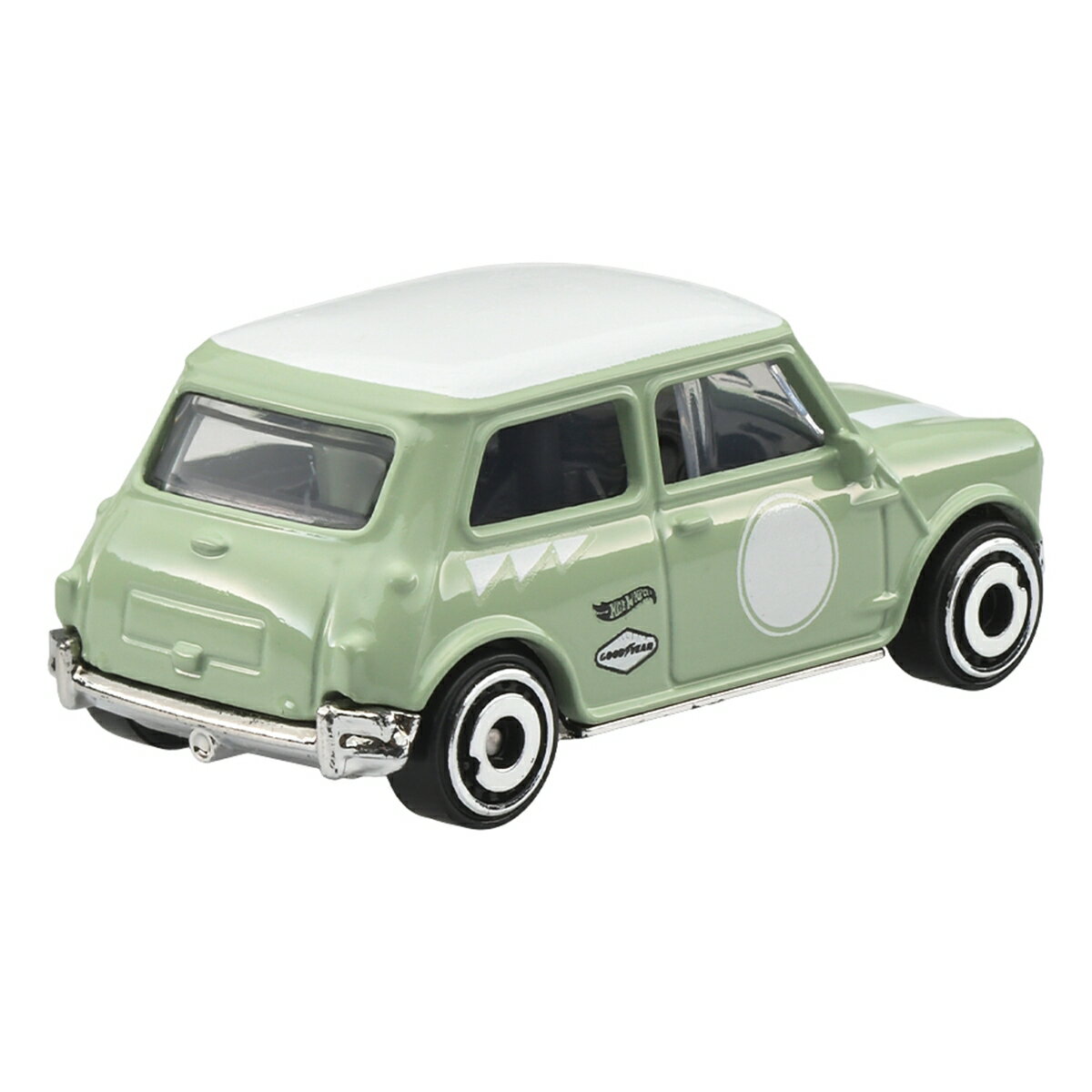 ホットウィール(Hot Wheels)　ベーシックカー オースティン ミニクーパーS 乗り物おもちゃ ミニカー 3歳から ライトグリーン JMX34 3