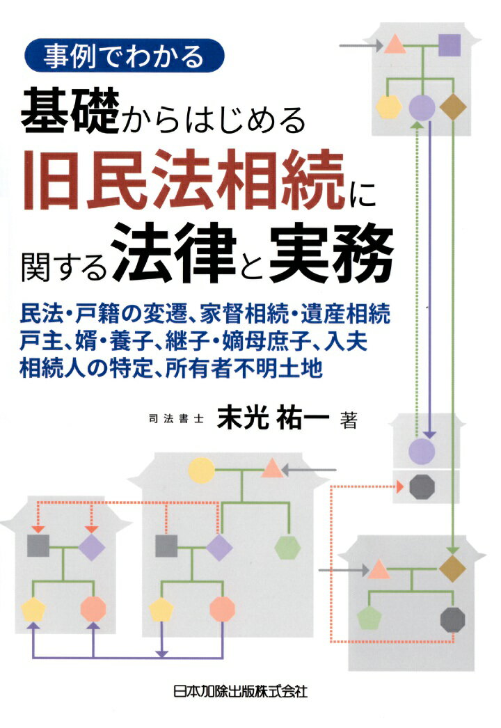 【POD】事例でわかる 基礎からはじめる 旧民法相続に関する法律と実務ー民法・戸籍の変遷、家督相続・遺産相続、戸主、婿・養子、継子、嫡母庶子、入夫、相続人の特定、所有者不明土地ー