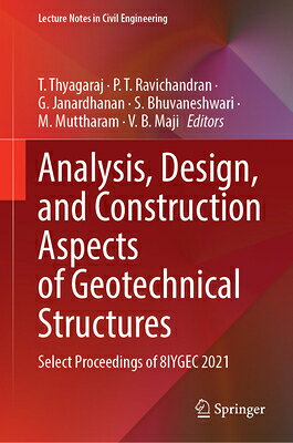 ��ŷ�֥å������㤨���Analysis, Design, and Construction Aspects of Geotechnical Structures: Select Proceedings of 8iygec ANALYSIS DESIGN & CONSTRUCTION ��Lecture Notes in Civil Engineering�� [ T. Thyagaraj ]�פβ����Ǥ������ʤ�85,250�ߤˤʤ�ޤ���