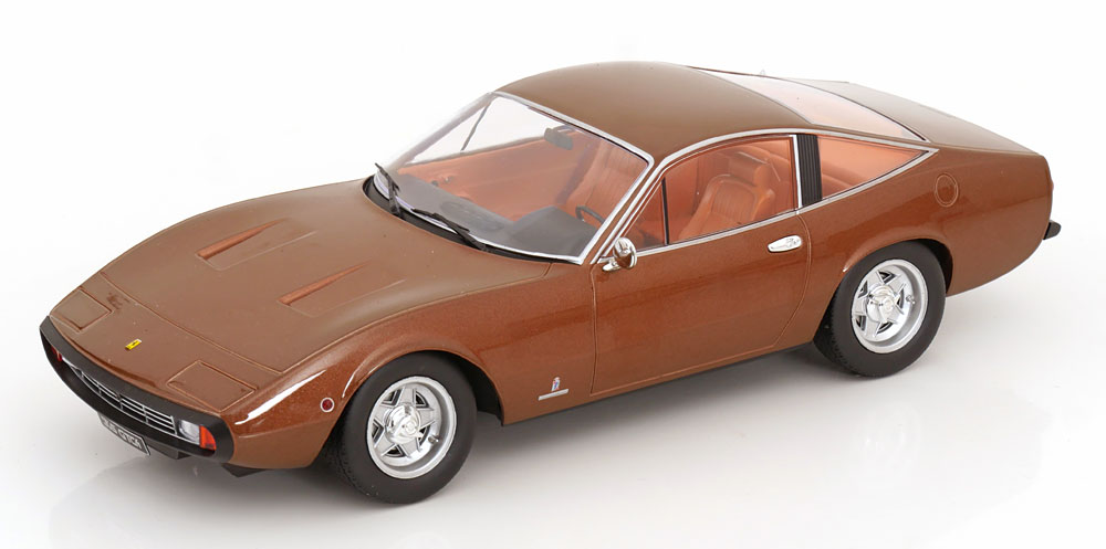 KK Scale 1/18 Ferrari 365 GTC4 1971 ブラウンメタリック 【KKDC180286】 (ミニカー)