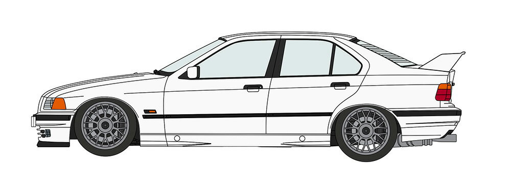 1/24 BMW 320i “カスタムバージョン” 【20831】 (プラモデル)