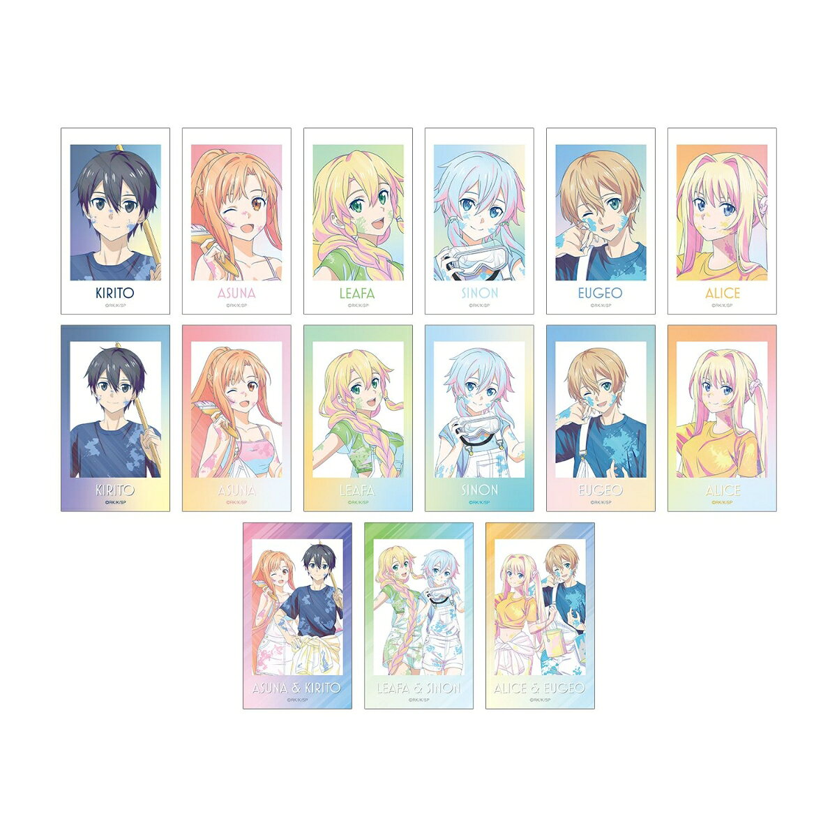ソードアート・オンライン描き下ろし ペイントスタイルver. トレーディング Ani-Art clear label 第2弾 Ani-Frame(BOX＝15個入)