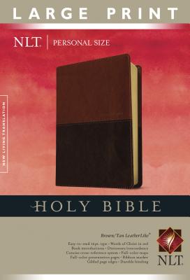 Personal Size Large Print Bible-NLT B-NL-TYN DUO RL [ Tyndale ]