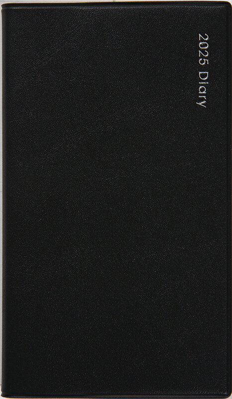 2025年　手帳　4月始まり　No.832　ニューダイアリー ミニ 3　　[黒]高橋書店　手帳判　　ウィークリー （ニューダイアリーミニ）