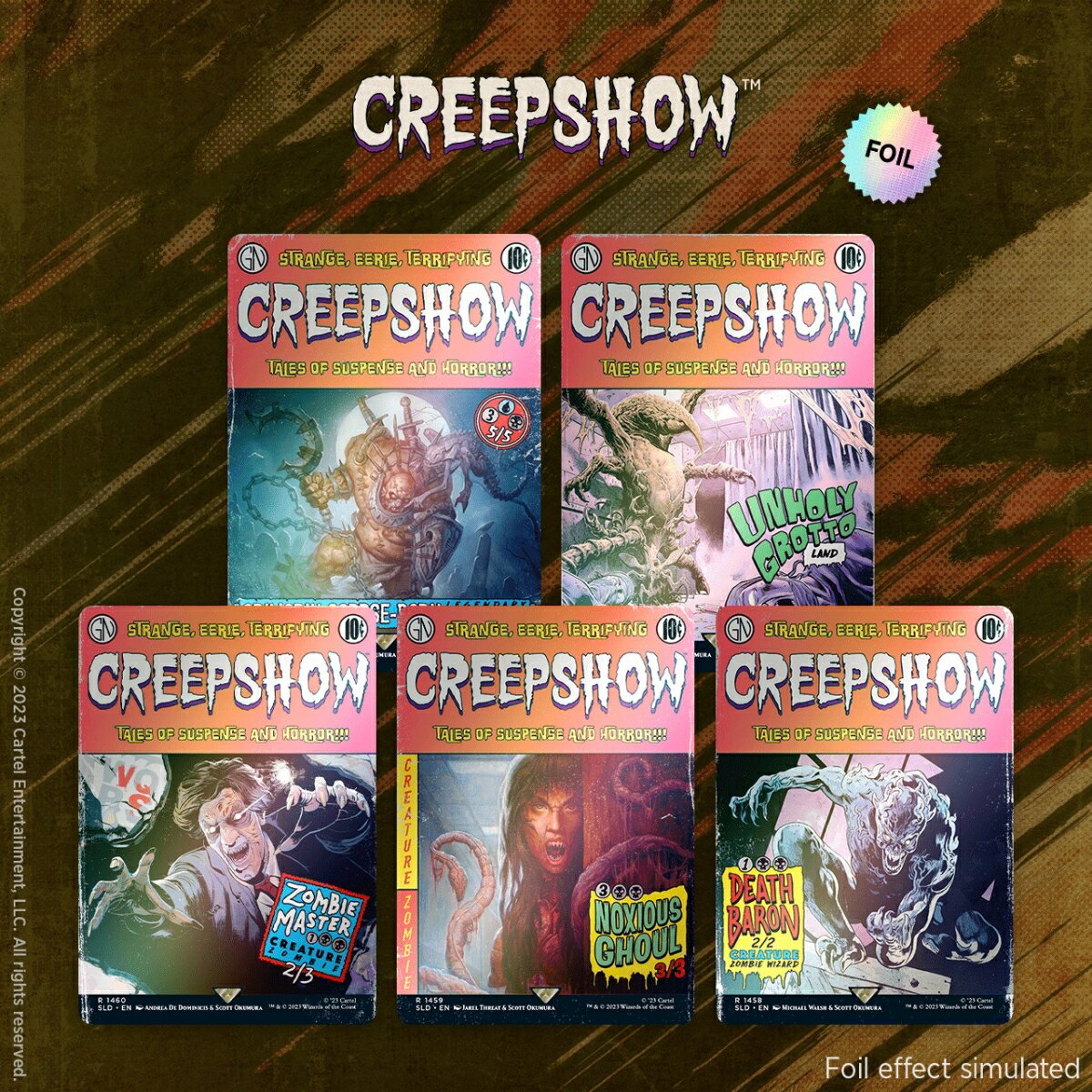 マジック：ザ・ギャザリング Secret Lair Spookydrop 2023 Secret Lair x Creepshow | Foil【クレジットカード決済限定】