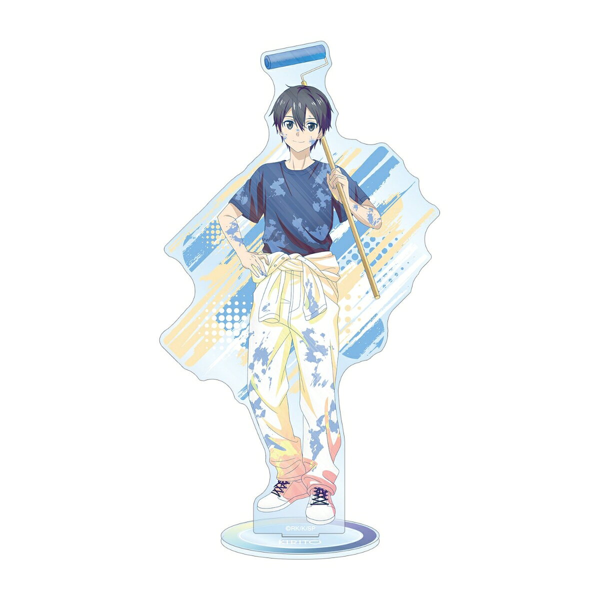 ソードアート・オンライン描き下ろし キリト ペイントスタイルver. Ani-Art clear label 第2弾 BIGアクリルスタンド