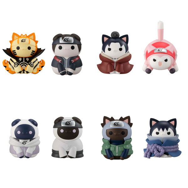 MEGA CAT PROJECT 『NARUTO-ナルトー 疾風伝』 ニャルト！ 開戦！第四次忍界大戦編【再販】(BOX) (塗装済み完成品フィギュア )