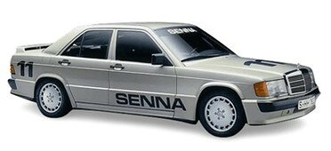 ノレブ 1/18 MB 190 E 2.3-16 レース・オブ・チャンピオンズ 1984 A. Senna 【183832】 (ミニカー)