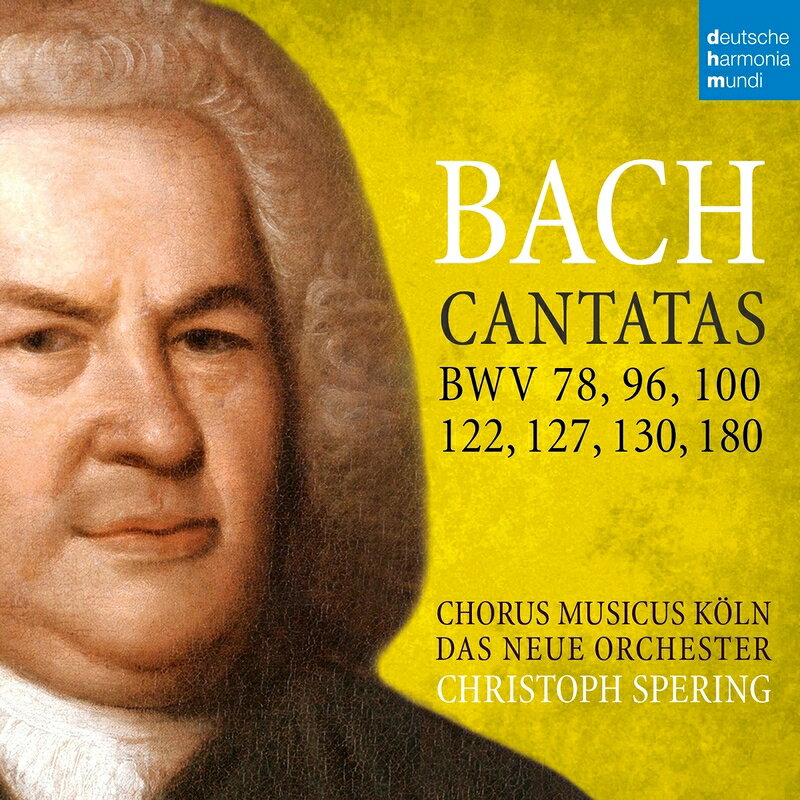 バッハ（1685ー1750）Johann Sebastian Bach J.S.Bach 発売日：2022年08月19日 予約締切日：2022年08月15日 Cantatas Nos. 78, 96, 100, 122, 127, 130, 180 : Christoph Spering / Das Neue Orchester, Chorus Musicus Koln (2CD) JAN：0196587108328 19658710832 Dhm CD クラシック 古楽・バロック音楽 輸入盤