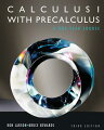 CALCULUS I WITH PRECALCULUS, brings you up to speed algebraically within precalculus and transition into calculus. The Larson Calculus program has been widely praised by a generation of students and professors for its solid and effective pedagogy that addresses the needs of a broad range of teaching and learning styles and environments. Each title is just one component in a comprehensive calculus course program that carefully integrates and coordinates print, media, and technology products for successful teaching and learning. One primary objective guided the authors in writing this book: to develop precise, readable materials for students that clearly define and demonstrate concepts and rules of calculus.