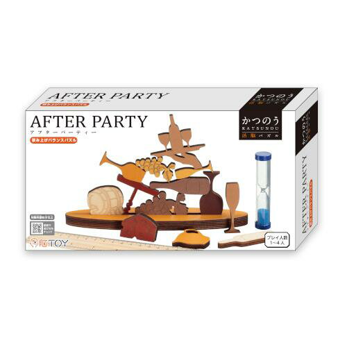 大小様々な13個の木製パズルピースをバランスよく積み上げて楽しみます。各ピースの形をよく観察し、全て積み上げましょう。タイムトライアルは、砂時計が落ちるまでの1分間でどれだけ積める数や高さを競うゲーム。スタックバトルは順番を決めて自分の番で崩さないように交互にピースを積み上げるバランスゲームです。一人でじっくり遊ぶことも、複数で対戦形式で遊ぶこともできます。