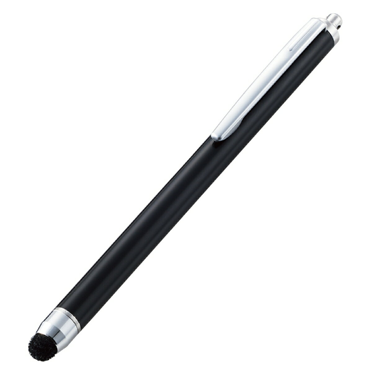 タッチペン/スマホ・タブレット用/抗菌/超感度タイプ/ブラック