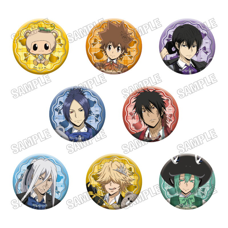 家庭教師ヒットマンREBORN！ 描き下ろし缶バッジコレクション【テディベアver．】